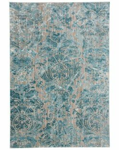 New ✨ Verlaine Arsene Scroll Print Textured Rug Home Area Rugs & Runners 🤩