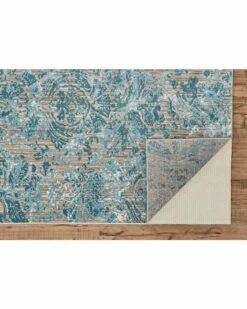 New ✨ Verlaine Arsene Scroll Print Textured Rug Home Area Rugs & Runners 🤩 -Verlaine Shop 3041240223 RLLZ 3