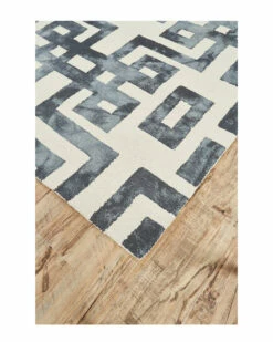 Cheapest 😉 Verlaine Marengo Tufted Greek Key Wool Rug Home Area Rugs & Runners 🛒 -Verlaine Shop 3041252643 RLLZ 3