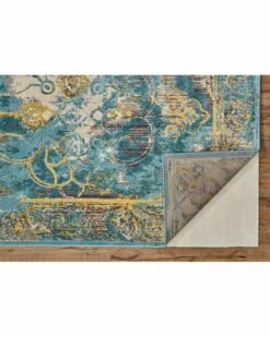 Budget 🛒 Verlaine Arsene Distressed Medallion Rug Home Area Rugs & Runners ❤️ -Verlaine Shop 3041271494 RLLZ 3