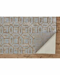 Cheap 🌟 Verlaine Carini Modern Metallic Geometric Rug Home Area Rugs & Runners 😉 -Verlaine Shop 3041278340 RLLZ 3