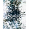 Hot Sale ✨ Verlaine Javers Contemporary Abstract Splatter, SNow White/Ice Blue, 5ft-2in X 7ft-2in Home Area Rugs & Runners 🛒 -Verlaine Shop 3050173501 RLLZ 1