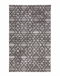Top 10 🤩 Verlaine Palatez Geometric Floral Wool Accent Rug Home Area Rugs & Runners ⌛