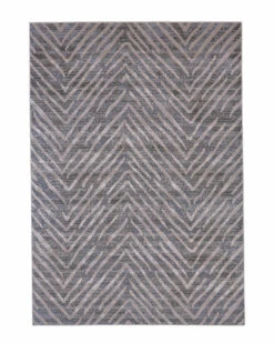 Best deal ✨ Verlaine Vanhorn Distressed Metallic Chevron Rug Home Area Rugs & Runners 👏