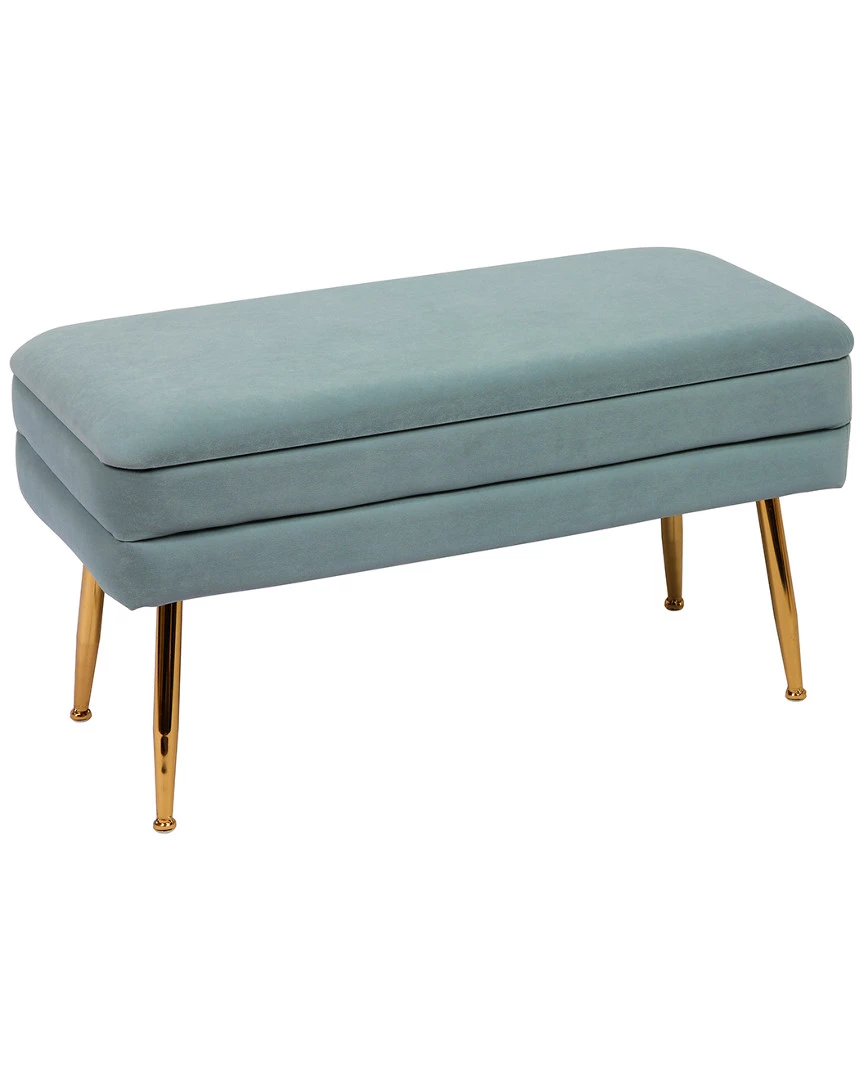 Buy โ๏ธ Verlaine Sea Blue Storage Bench Home Accent Chairs ๐ 3 Buy โ๏ธ Verlaine Sea Blue Storage Bench Home Accent Chairs ๐