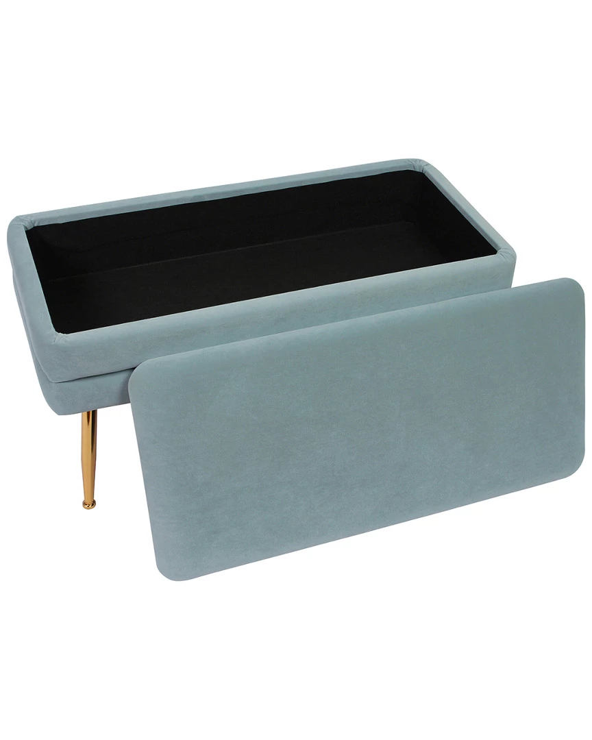 Buy โ๏ธ Verlaine Sea Blue Storage Bench Home Accent Chairs ๐ 5 Buy โ๏ธ Verlaine Sea Blue Storage Bench Home Accent Chairs ๐ - Image 3