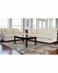 Outlet ⭐ Verlaine Vanhorn Metallic Abstract Rug Home Area Rugs & Runners ✨ -Verlaine Shop 3050594389 RLLZ 2
