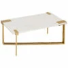 Wholesale 🌟 Verlaine White Marble Cocktail Table Home Coffee Tables 🌟