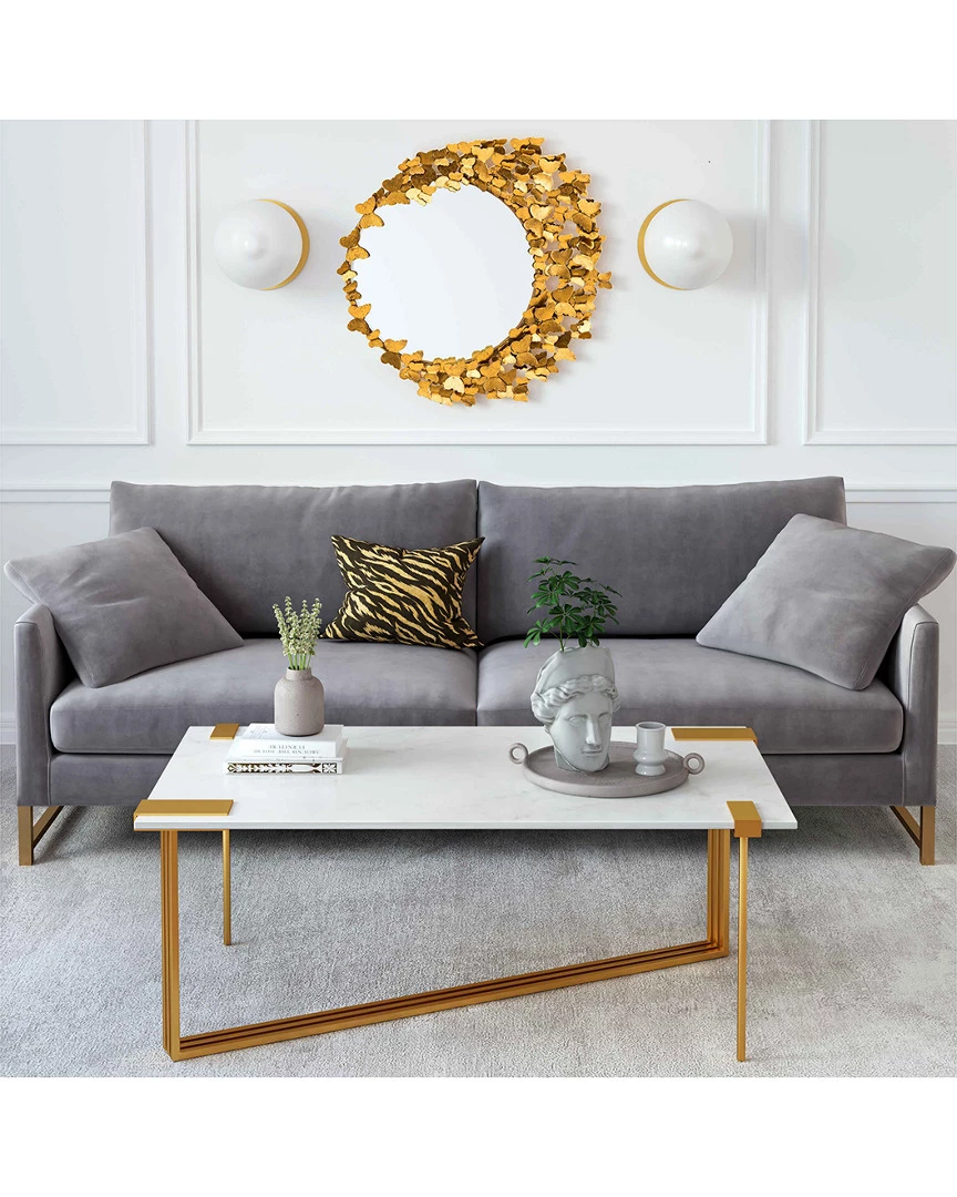 Wholesale π Verlaine White Marble Cocktail Table Home Coffee Tables π 6 Wholesale π Verlaine White Marble Cocktail Table Home Coffee Tables π - Image 5