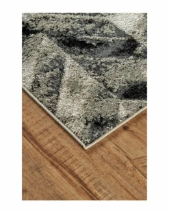 Hot Sale 🔥 Verlaine Orin Modern Metallic Chevron Rug Home Area Rugs & Runners ✨ -Verlaine Shop 3050864305 RLLZ 6