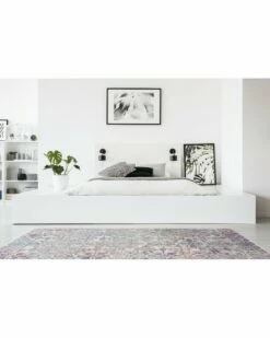 Budget 🎁 Verlaine Tirza Luxury Distressed Ornamental Purple Rug Home Area Rugs & Runners 🔔 -Verlaine Shop 3050969657 RLLZ 2