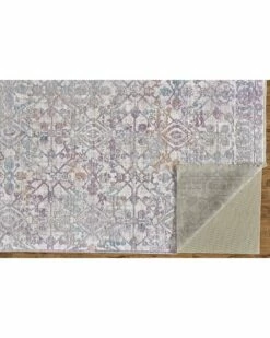 Budget 🎁 Verlaine Tirza Luxury Distressed Ornamental Purple Rug Home Area Rugs & Runners 🔔 -Verlaine Shop 3050969657 RLLZ 3