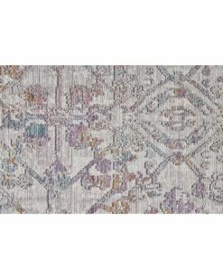 Budget 🎁 Verlaine Tirza Luxury Distressed Ornamental Purple Rug Home Area Rugs & Runners 🔔 -Verlaine Shop 3050969657 RLLZ 4