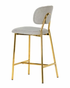 Deals 🔔 Verlaine Set Of 2 Grey Counter Stools Home Accent Chairs 🥰 -Verlaine Shop 3050996204 RLLZ 5